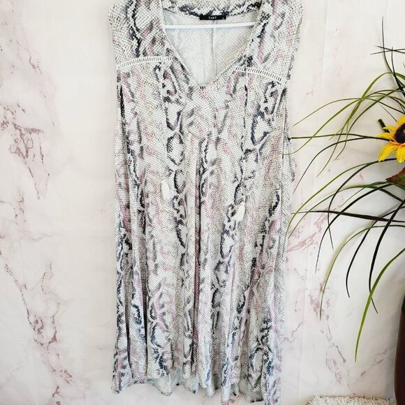 Tart Sleeveless Mini Dress - Animal - Gray Multi/SUNRISE PYTHON - Picture 3 of 7